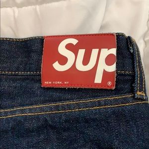Supreme jeans size 32